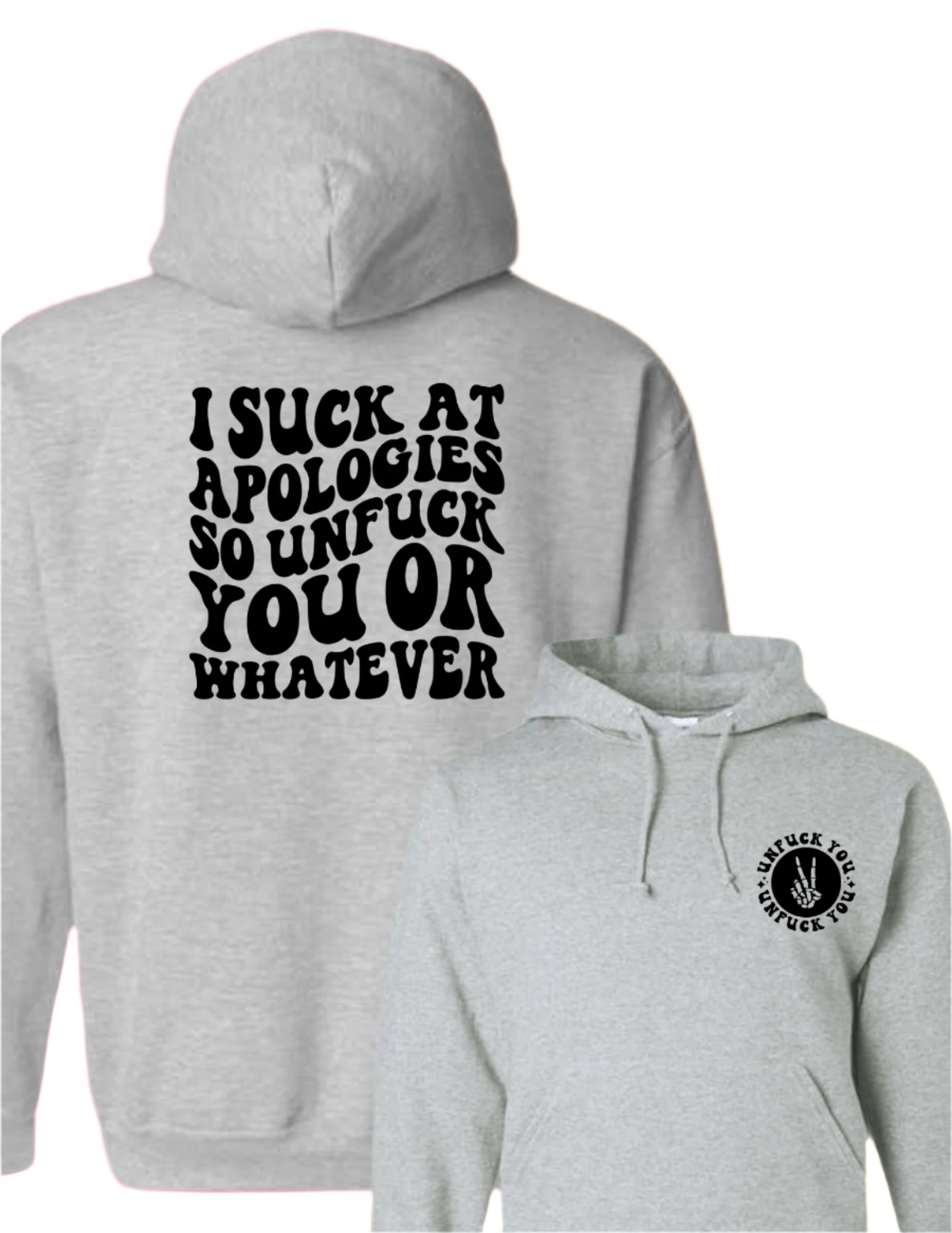 I suck at apologies