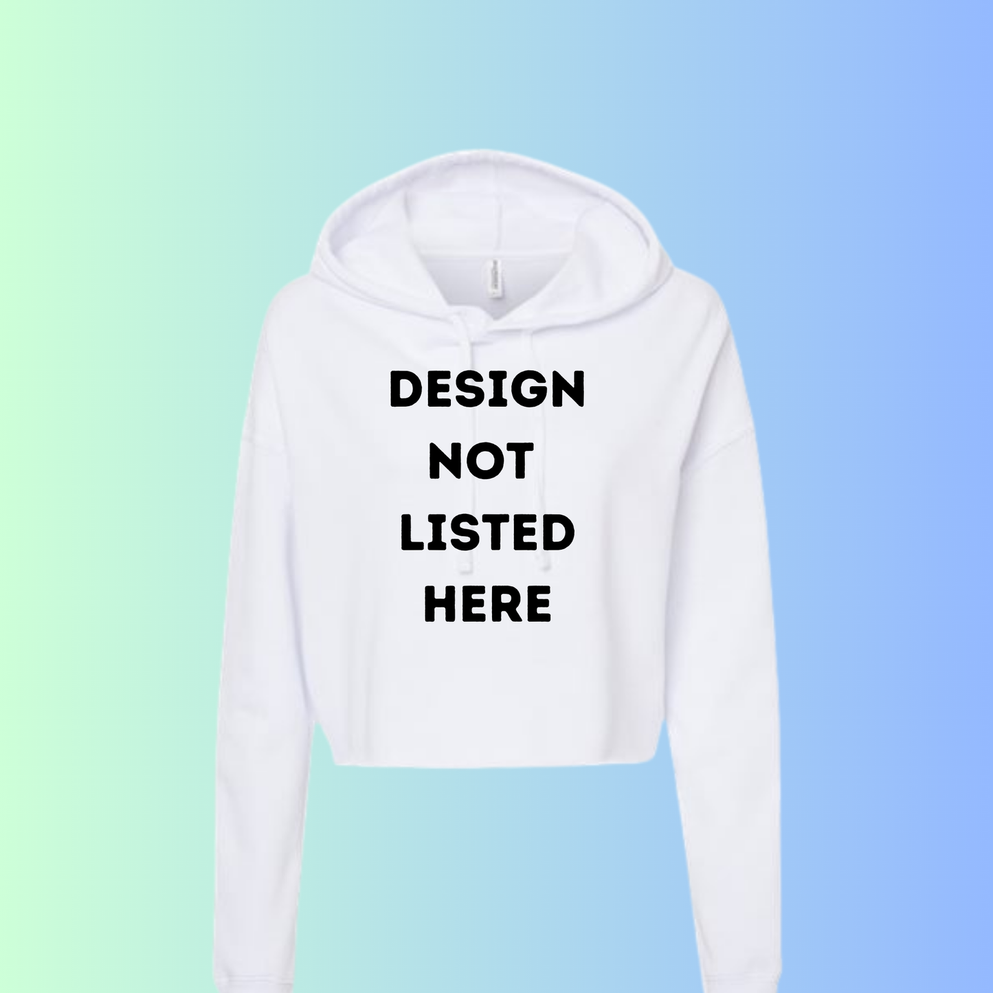 Radiance- RSL-Cropped Hoodie-CL 129